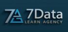 cria uma logomarca 3d com a seguinte nome. 7a 7data learn agency